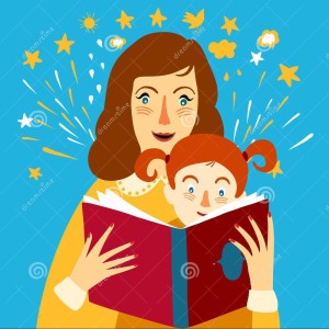 http://www.dreamstime.com/stock-photography-mother-reading-book-her-child-illustration-big-vector-cartoon-family-image57407012