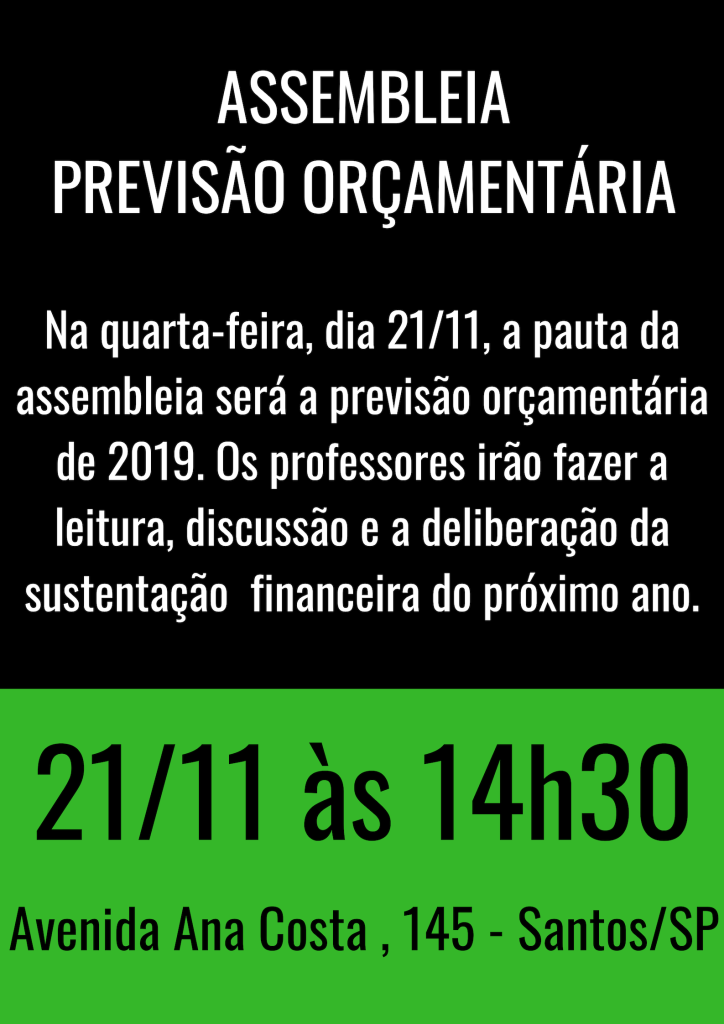 Previsão Orçamentária 2019